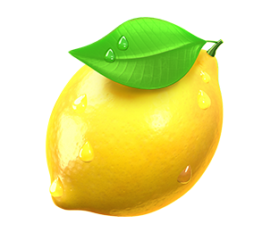 7 Gold Fruits Σύμβολο λεμονιού
