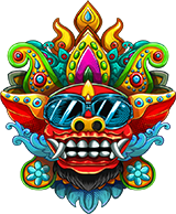 Bali Dragon Σύμβολο μάσκας