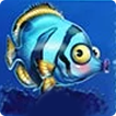 Fishtastic Blue Σύμβολο ψαριού