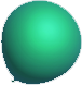 Mega Party Bucks Πράσινο μπαλόνι σύμβολο