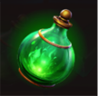 Merlin's Alchemy Πράσινο φίλτρο Σύμβολο
