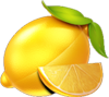 Mighty Munching Melons Σύμβολο λεμονιού