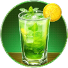 Strawberry Cocktail Πράσινο σύμβολο κοκτέιλ