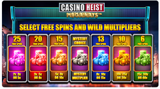 Casino Heist Megaways Μπόνους