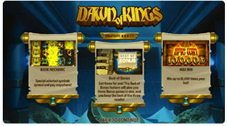 Χαρακτηριστικά του Dawn of Kings