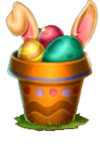 Easter Eggspedition Σύμβολο γλάστρας