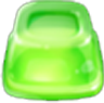 Bouncy Bombs Πράσινο σύμβολο ζελέ