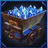 Diamond Miner DouMax Σύμβολο Minecart