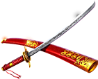 Rise of Samurai IV Σύμβολο κόκκινου σπαθιού