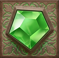 Ancient Tumble Πράσινο σύμβολο πολύτιμων λίθων