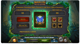 Merlin Realm of Charm Gamble