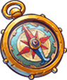 Pirate Bonanza Σύμβολο πυξίδας